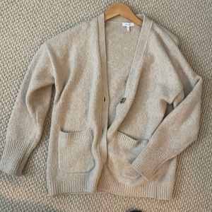 Reiss knit button cardigan